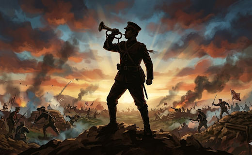 戦場のラッパ吹き