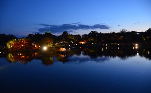 後楽園の夜