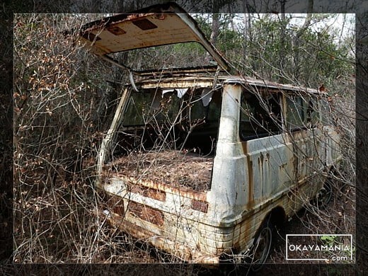 初代ボンゴのリア