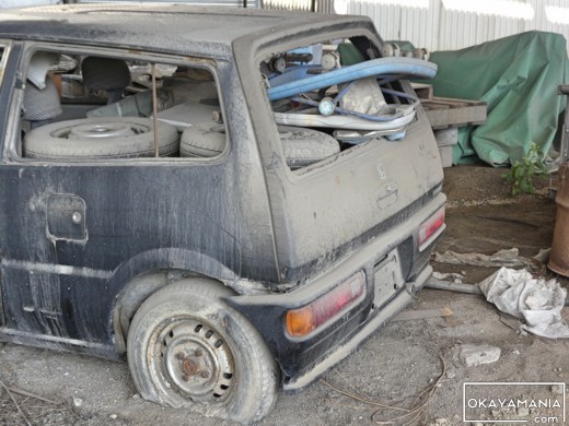 初代トゥデイ　リアビュー