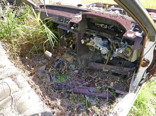 70系マークIIの車内