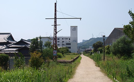 備前赤崎駅跡