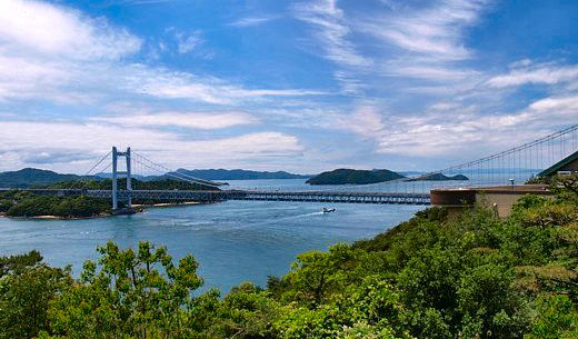 第二展望台からの瀬戸大橋