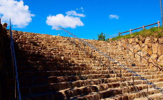 第二展望台駐車場付近