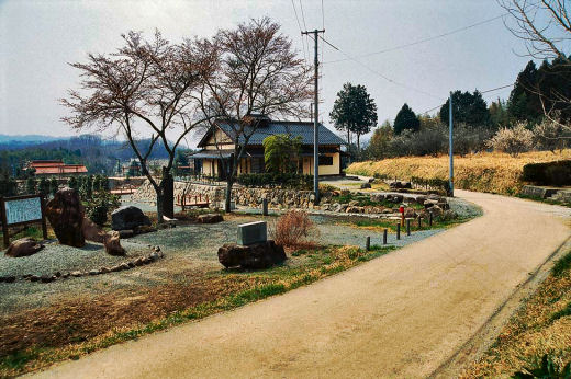 再現された峠の茶屋