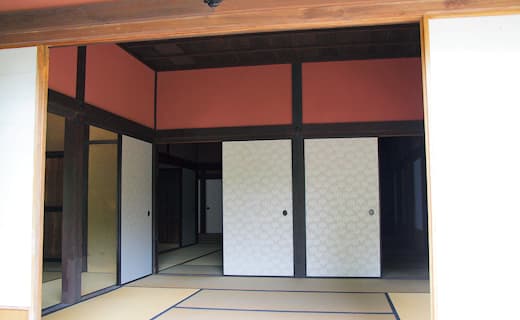 木下利玄生家の内部