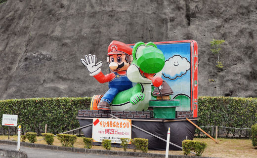 川上町の絵ぶた