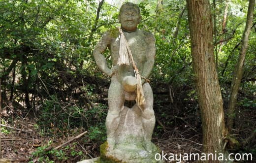 金勢大明神の像