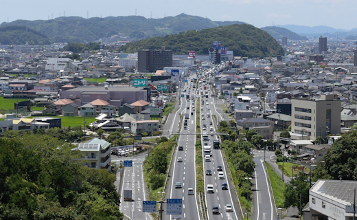 おめこ橋からの景色