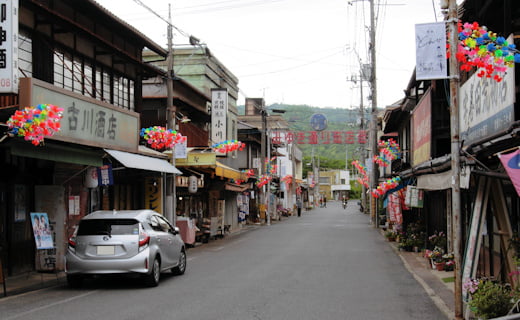 みゆき通り商店街（とんびロケ地）