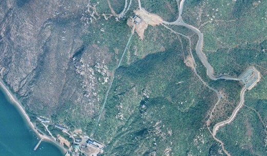 ケーブルカーの跡地