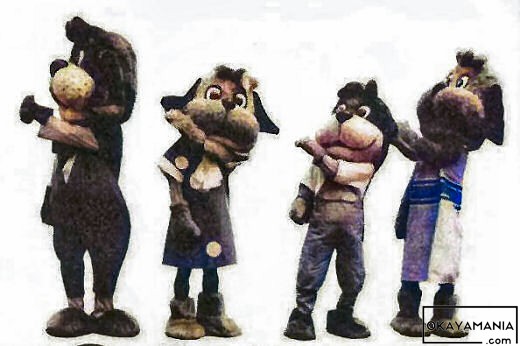 ワンダーランドのマスコット