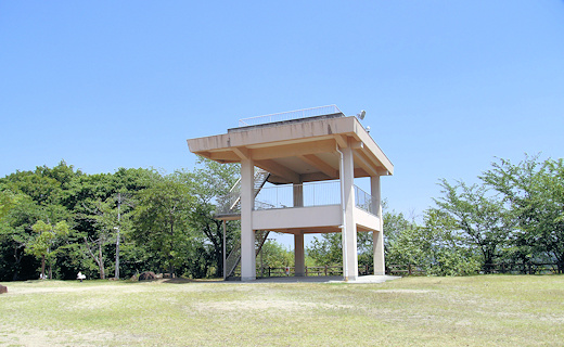 古城山公園の展望台