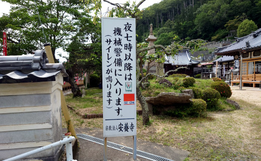 安養寺の亀島