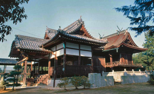 葦守八幡宮・社殿