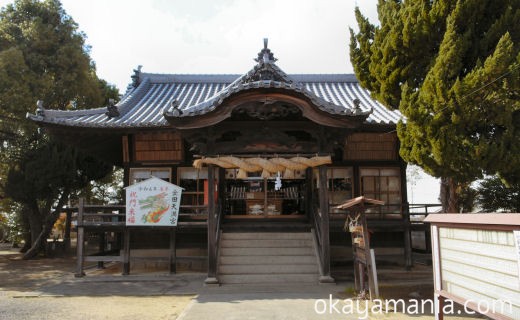 金田天満宮　拝殿