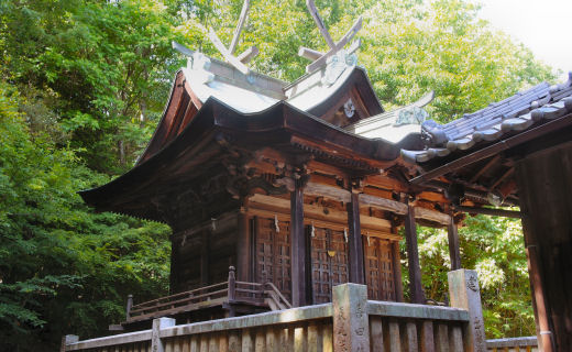 鹿忍神社本殿