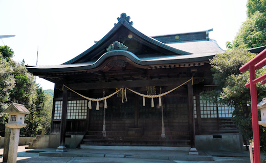 高良八幡宮と金刀比羅宮