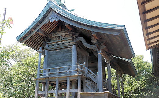 高良八幡宮と金刀比羅宮の本殿