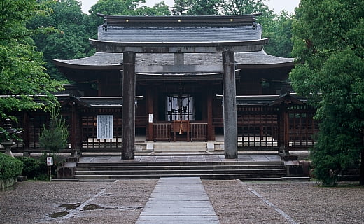 作楽神社の境内