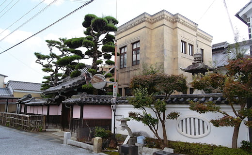 総社商店街の町並み