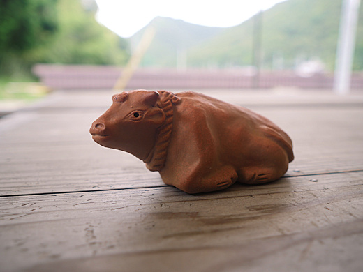 田倉牛神社の牛