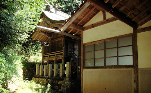 龍川神社　本殿
